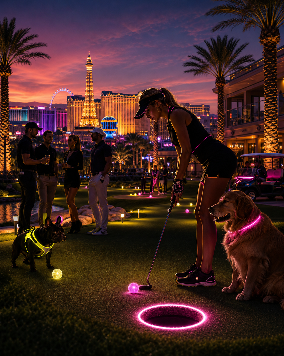 Glow Golf Benefit